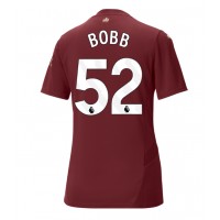 Maglie da calcio Manchester City Oscar Bobb #52 Terza Maglia Femminile 2024-25 Manica Corta